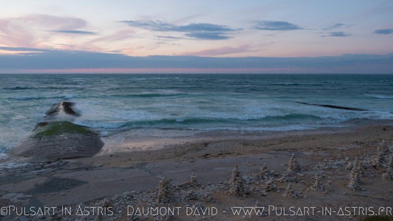 plage ile de ré cairn